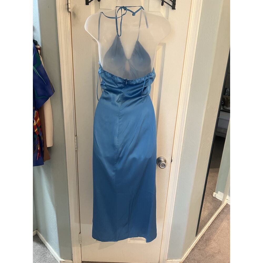 Reformation Antoni Keyhole Silk Midi Dress 8 - Picture 4 of 4